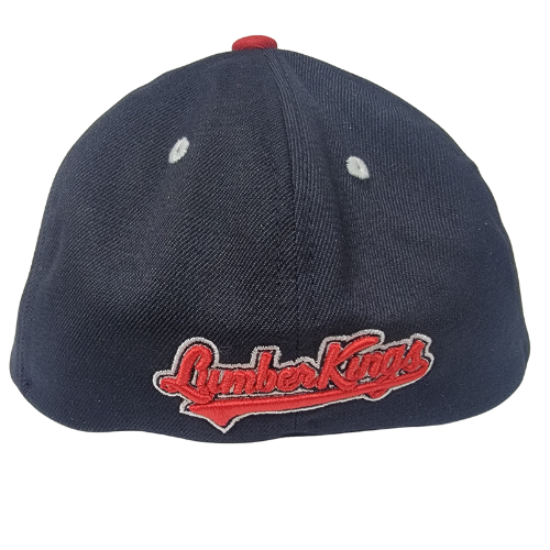 Clinton LumberKings Zephyr Patriotic Stretch Fit Cap