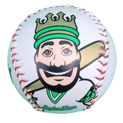 Clinton LumberKings Logo Baseball