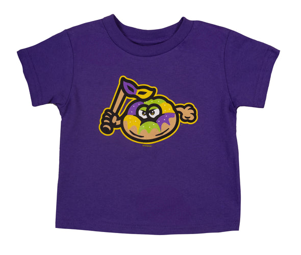 Biloxi King Cakes Toddler Alternate Logo Tee