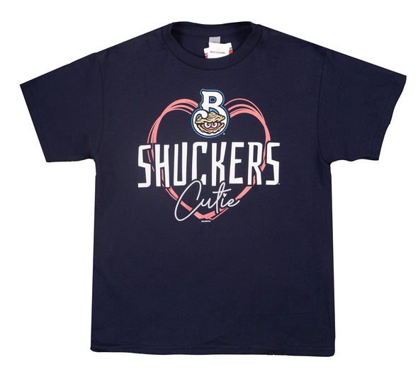 Youth Shuckers Cutie Navy Sasha Tee