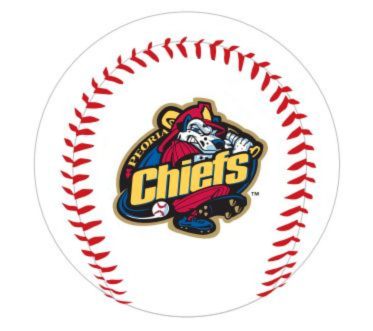Primary Logo White Baseball