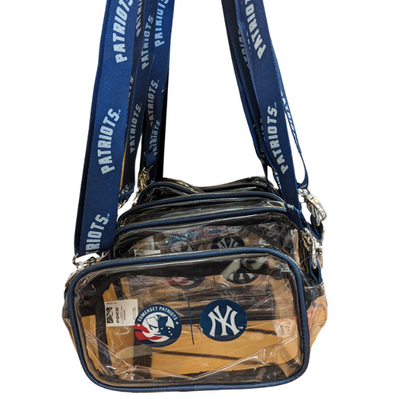 Somerset Patriots Sporty Clear Stadium Camera Shoulder Bag