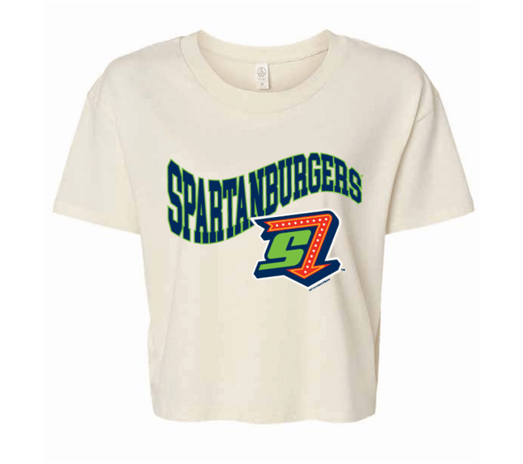 Women's Natural Heather Crop Top