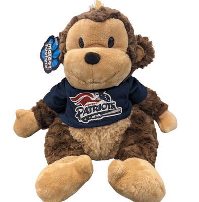 Somerset Patriots Cuddle Buddy 13 Inch Monkey Plush Doll