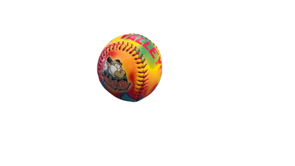 Tri-City ValleyCats Tie-Dye Baseball