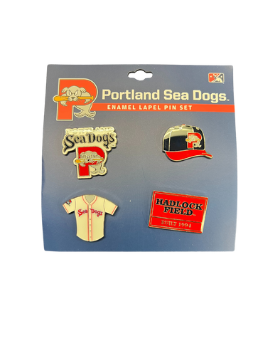 Sea Dogs Team Lapel Pin Set