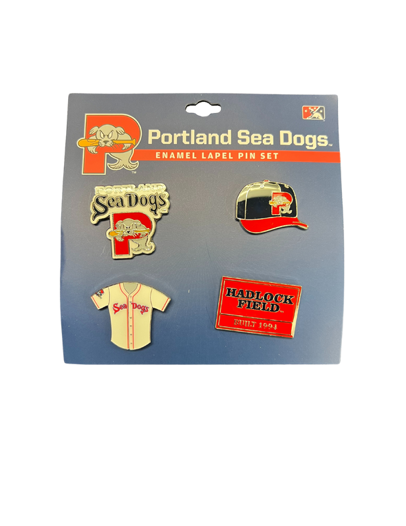 Sea Dogs Team Lapel Pin Set