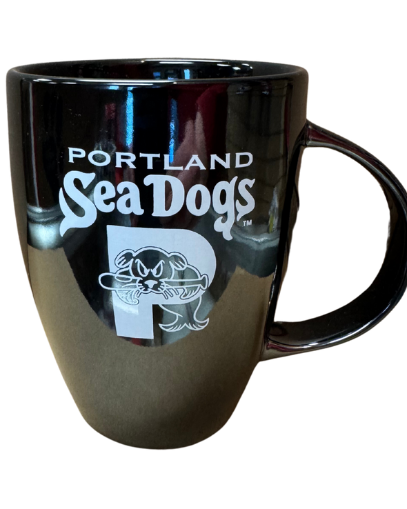 Portland Sea Dogs Rico SeaDogs Black Chrome Large Mug