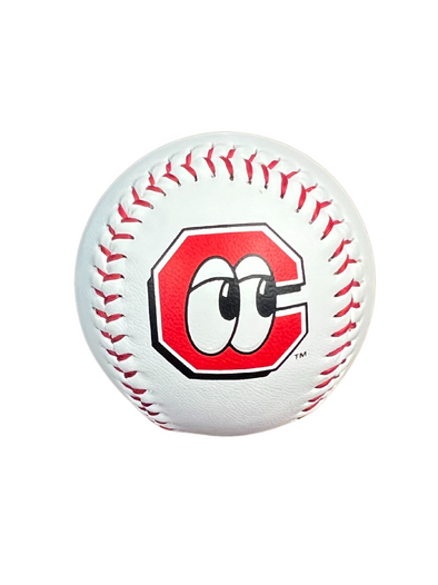 Chattanooga Lookouts Logo White Baseball