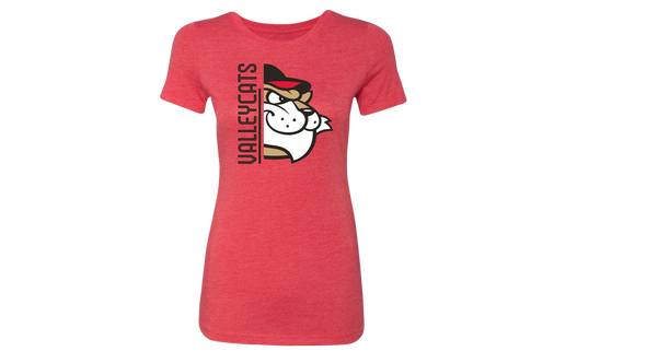 Tri-City ValleyCats Women's Split Screen Tee