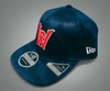 Worcester Red Sox New Era 2025 Clubhouse 9SEVENTY Stretch Snap - Navy/Patterned