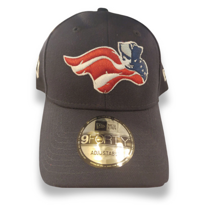 Somerset Patriots 9Forty New Era Co-Branded Navy Adjustable Cap
