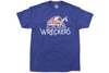 Chattanooga Lookouts Primary Logo Wreckers Tee