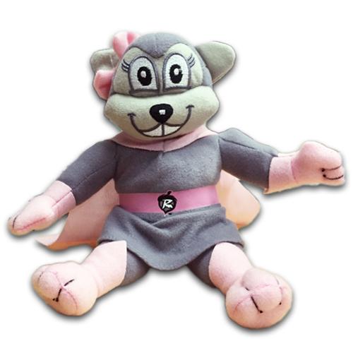 Richmond Flying Squirrels Nutasha Plush Mascot 9"