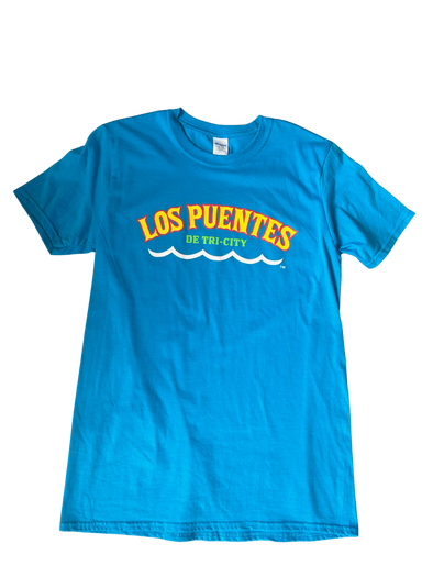 Los Puentes blue T-Shirt