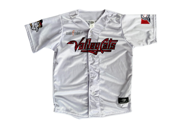 Youth Tri-City ValleyCats Home Replica jersey