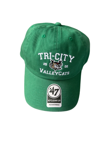 ValleyCats Kelly Green Adjustable Hat