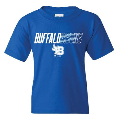 Buffalo Bisons Youth Royal Variance Tee