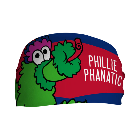 Vertical Athletics Cooling Headband Phillie Phanatic Nameplate