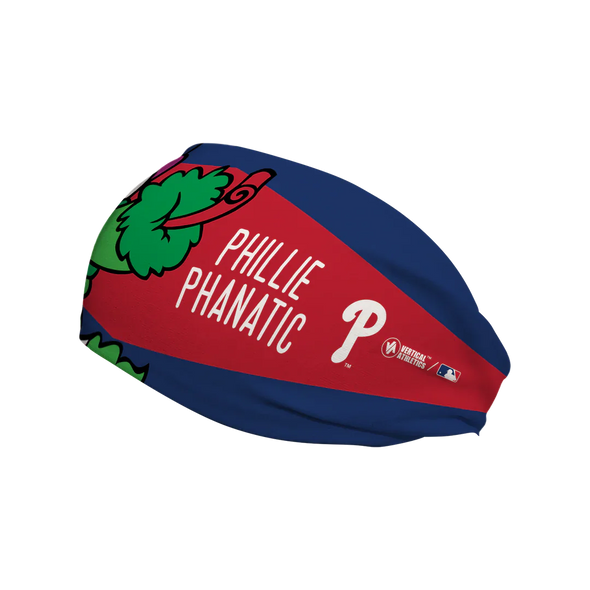 Vertical Athletics Cooling Headband Phillie Phanatic Nameplate