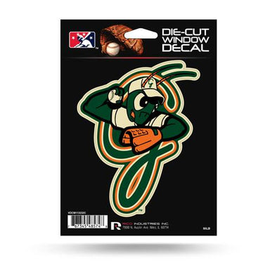 Greensboro Grasshoppers Primary Logo Window Decal