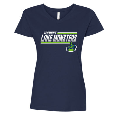 Ladies V-neck Longer Length Wynder Tee