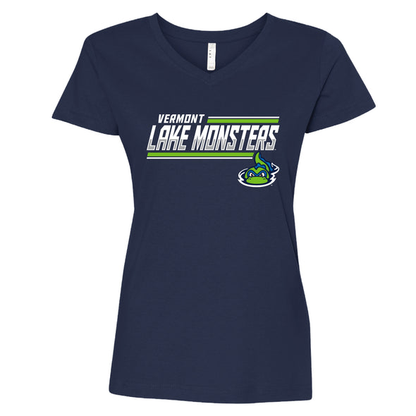 Ladies V-neck Longer Length Wynder Tee