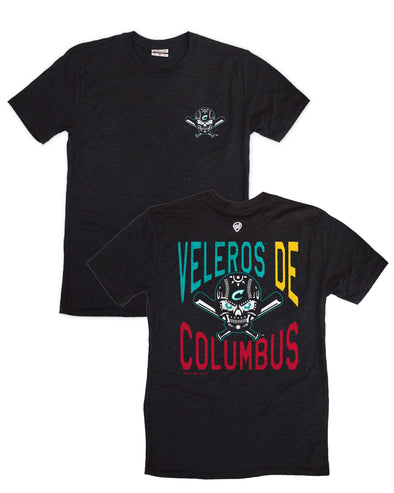 Columbus Clippers Where I'm From Veleros Black Tee