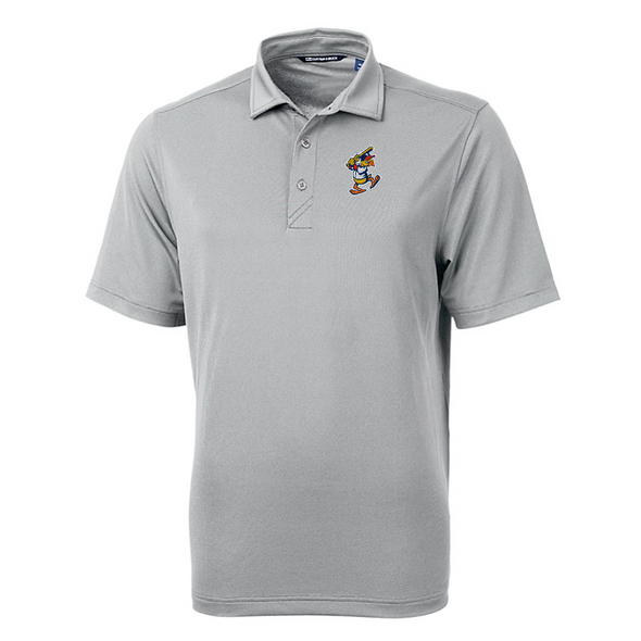 Toledo Mud Hens Virtue Grey BP Logo Polo