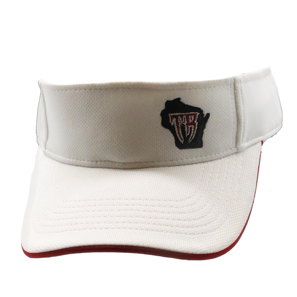 White Everett Visor