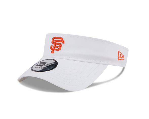 VISOR WHITE SF