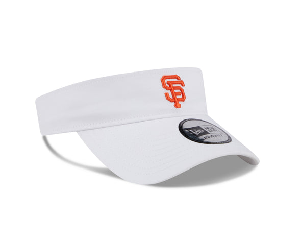 VISOR WHITE SF