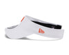 VISOR WHITE SF