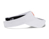 VISOR WHITE SF