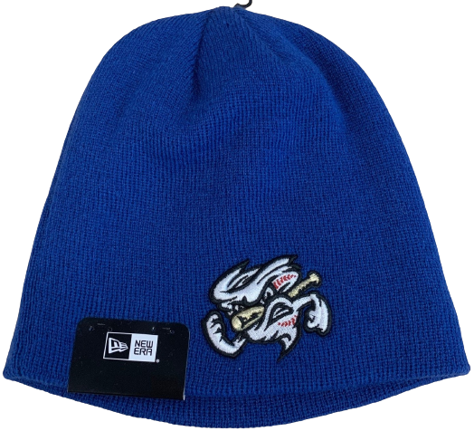 Omaha Storm Chasers New Era Royal Knit Vortex Beanie