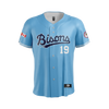 Buffalo Bisons Alt Lt Blue Joey Votto Sublimated Replica Jersey