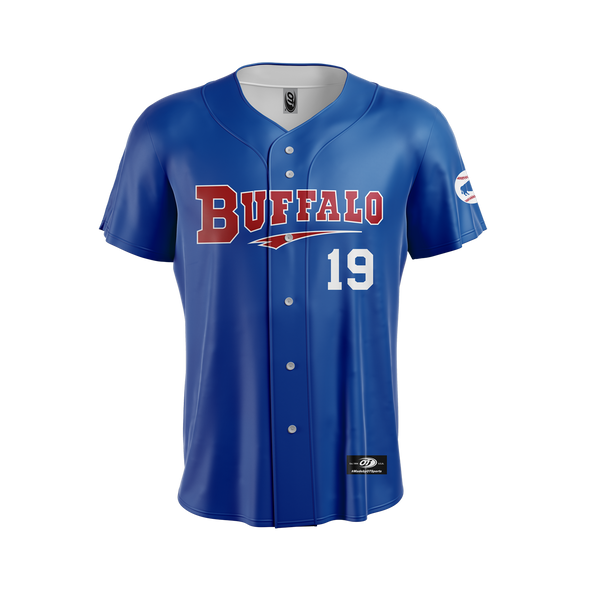 Buffalo Bisons Alt Royal Joey Votto Sublimated Replica Jersey