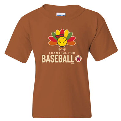 Worcester Red Sox Bimm Ridder Orange Turkey Smiley Youth Tee