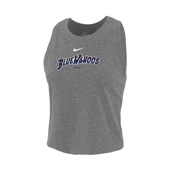 Pensacola Blue Wahoos Dri-Fit Cotton Crop Tank