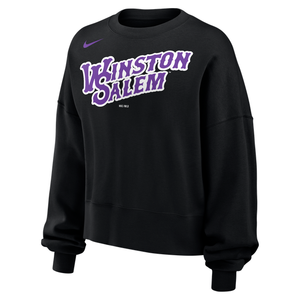 Women's Nike Oversized Cropped Crewneck