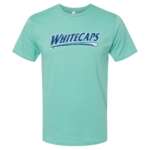 West Michigan Whitecaps Distressed Script Saltwater Tee