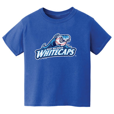 West Michigan Whitecaps Youth Primary Logo Tee - Royal