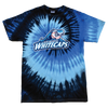 West Michigan Whitecaps Youth Primary Distressed Blue Ocean Tie-Dye Tee