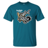 Grand Rapids Dam Breakers Blue Fish Logo T-Shirt