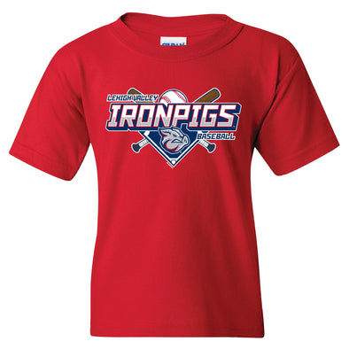 Lehigh Valley IronPigs Red Boys Tee