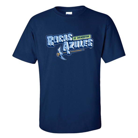 Adult Navy Rocas Azules Tee