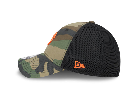 SF WOODLAND CAMO NEO 39THIRTY FLEX FIT HAT, SAN FRANCISCO GIANTS