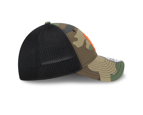 SF WOODLAND CAMO NEO 39THIRTY FLEX FIT HAT, SAN FRANCISCO GIANTS