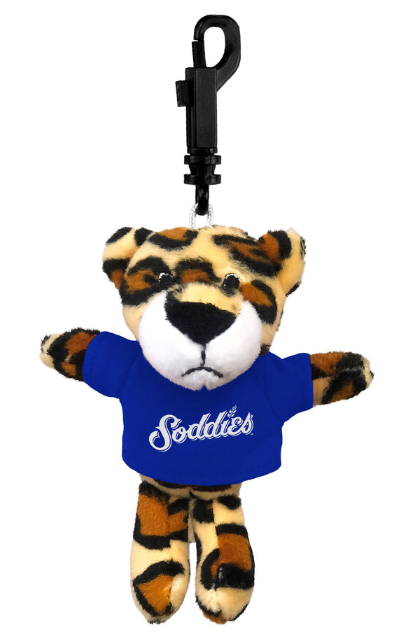 Amarillo Sod Poodles Animal Plush Keychain