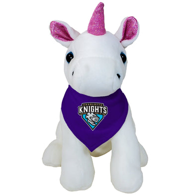 Charlotte Knights Mascot Factory Unicorn Plush